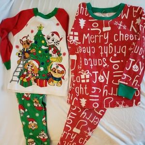 4T Christmas pajamas